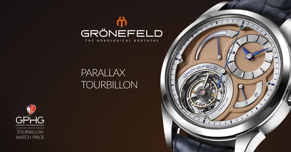 Grönefeld — Parallax Tourbillon
