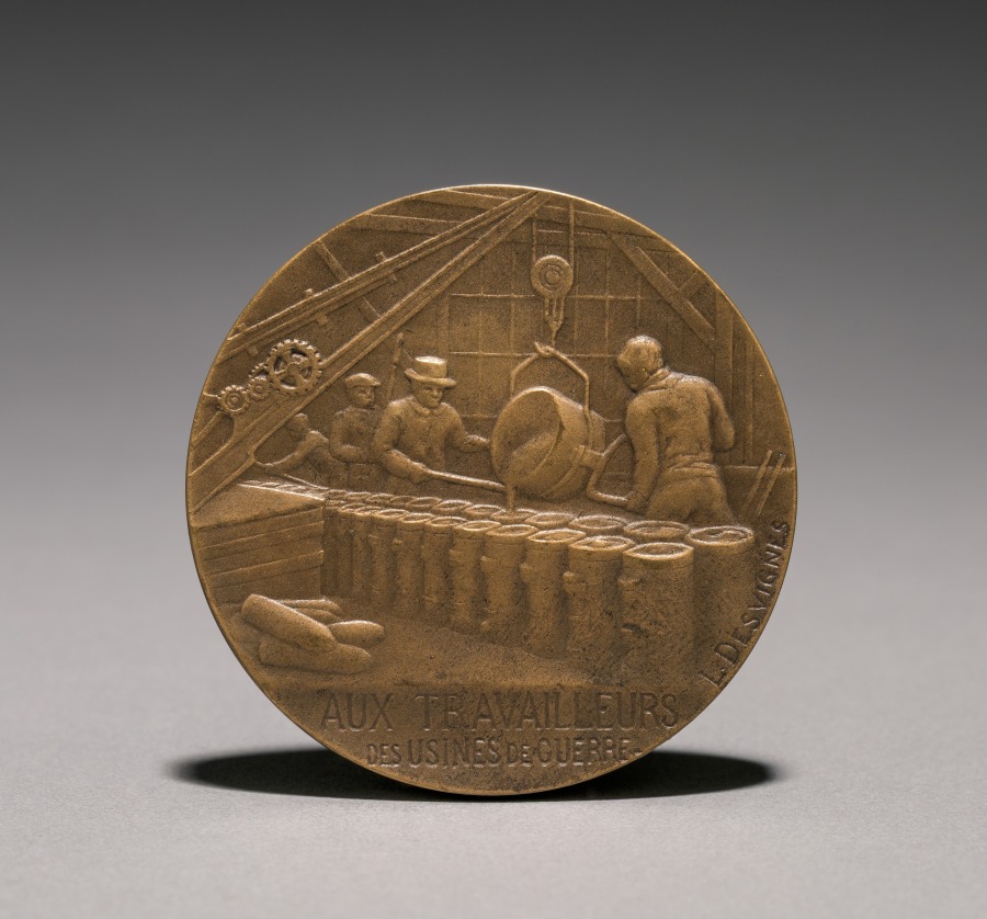 Medal (obverse), undated (Cleveland Museum of Art 1919.903.a)