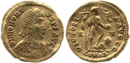 RIC X Honorius 1328
