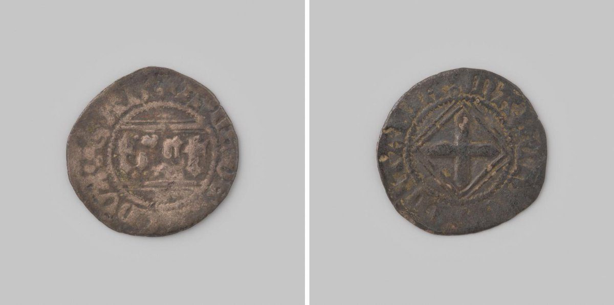 1/4 grosso from Savoy of Duke Amedeo VIII, 1391-1439
