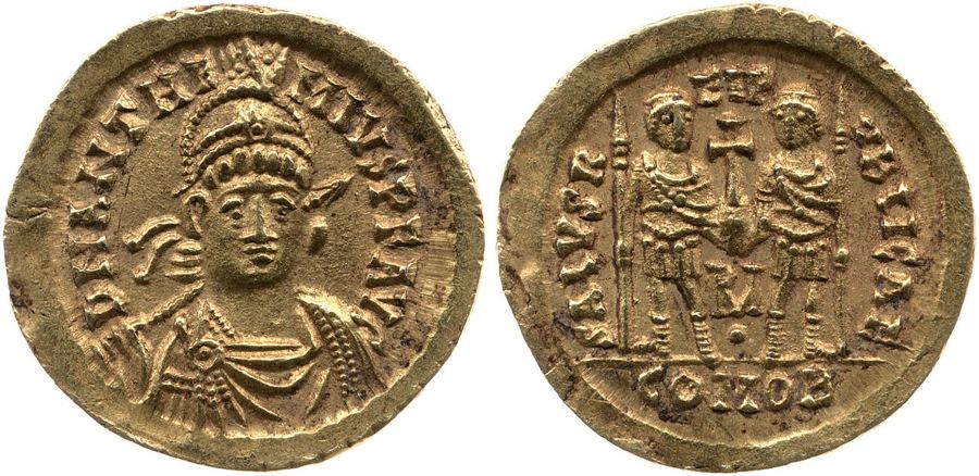 RIC X Anthemius 2831