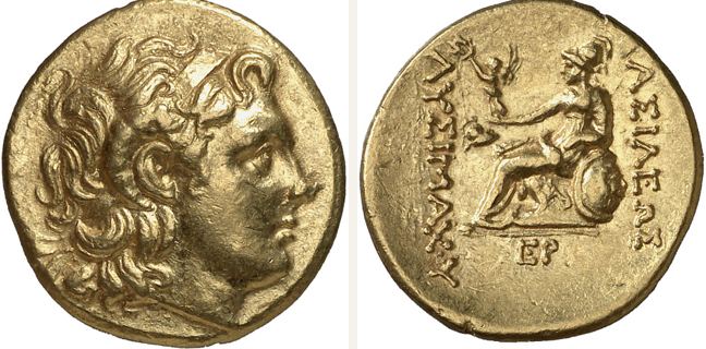 Mesembria, Alexander der Große, stater — Athena enthroned left (CN type 1664)