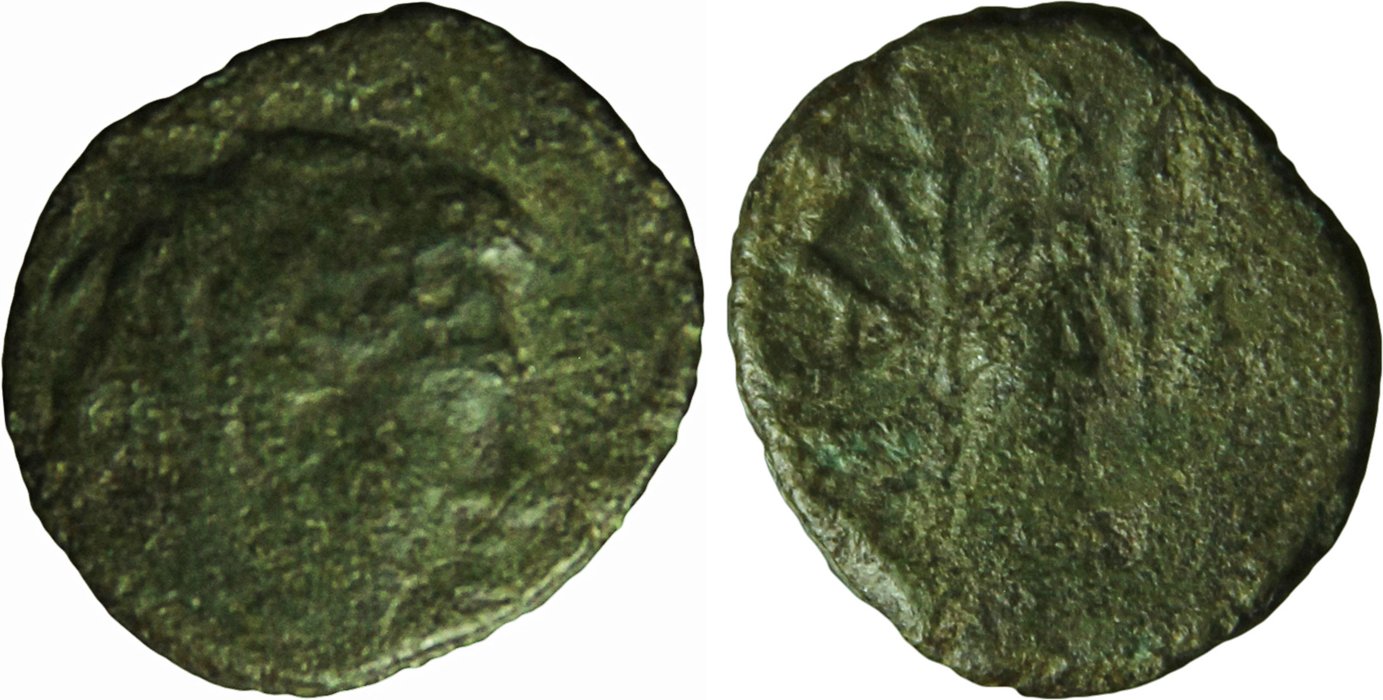 Kabyle, large denomination (bronze) — Artemis standing facing (CN type 11766)