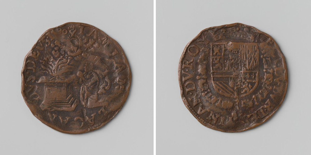 Allegorical Scene, jeton of the Council of Finance