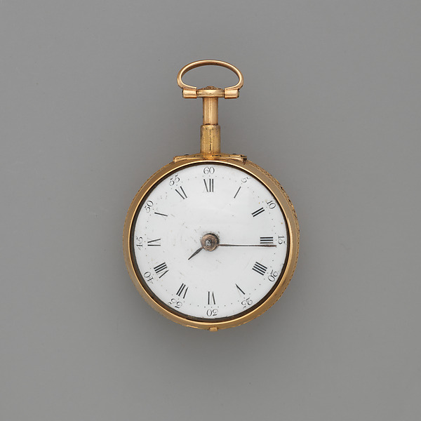 Additional museum view 3 of Pair-case clock-watch (accession 17.190.1459a, b).