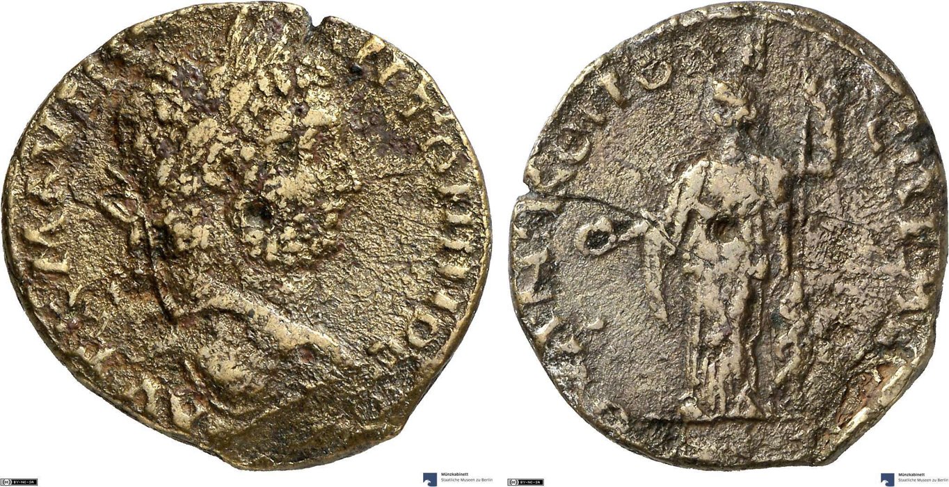 Nikopolis ad Mestum, Caracalla, 5 unit — Demeter standing left (CN type 11839)