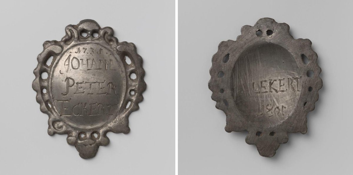 Badge of Johann Peter Eckert