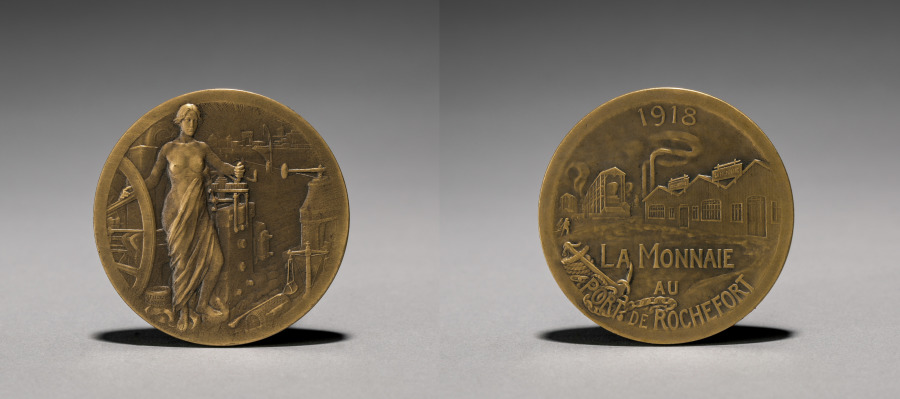 Medal, 1918 (Cleveland Museum of Art 1922.161)