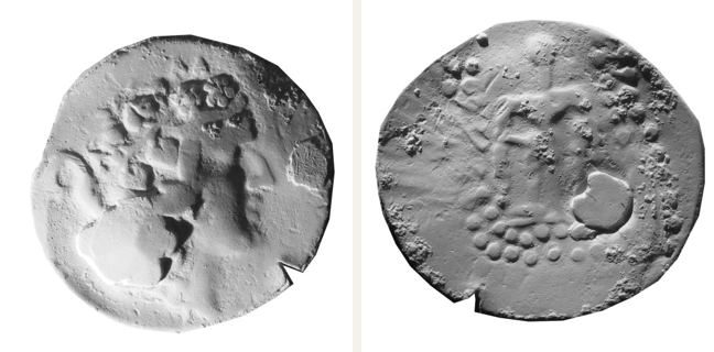 Thasos, tetradrachm — Nude Heracles standing facing (CN type 12884)