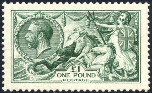 Seahorse high value stamps
