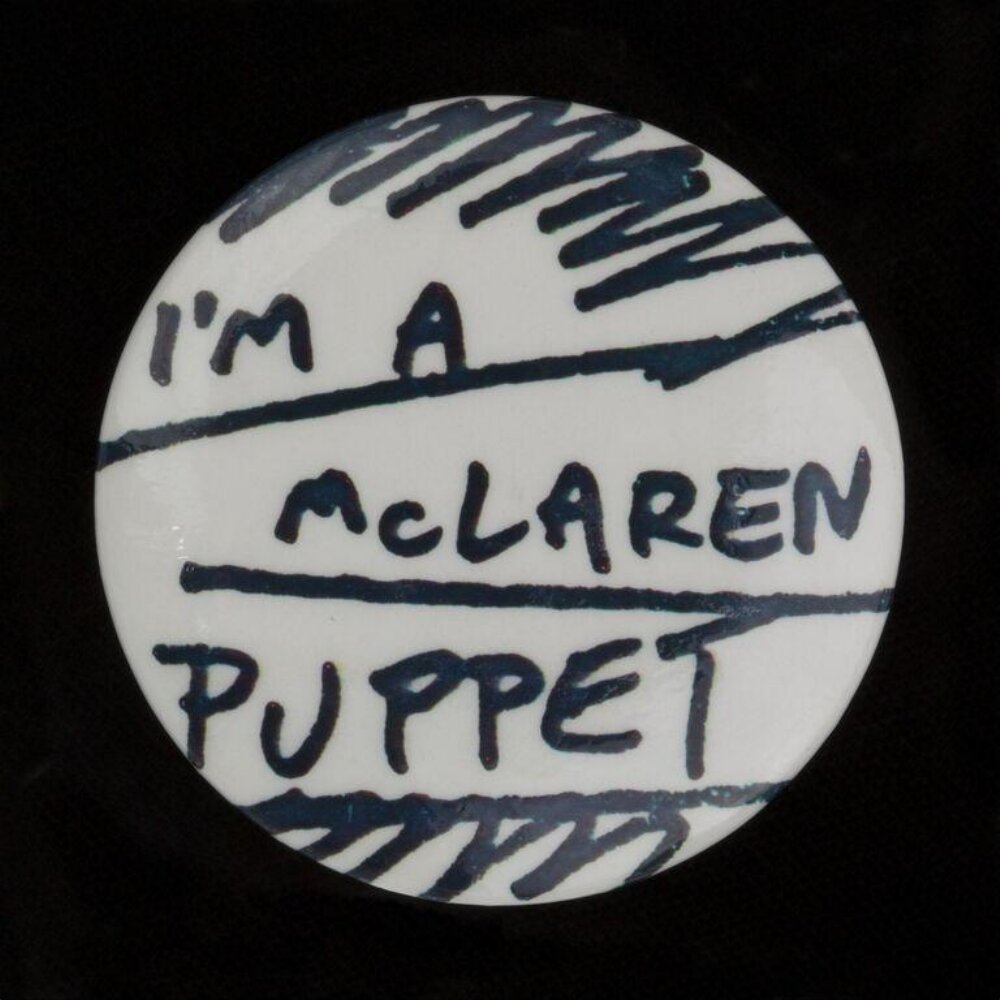 Badge — Jamie Reid archive, Reid, Jamie, London, Late 1970s