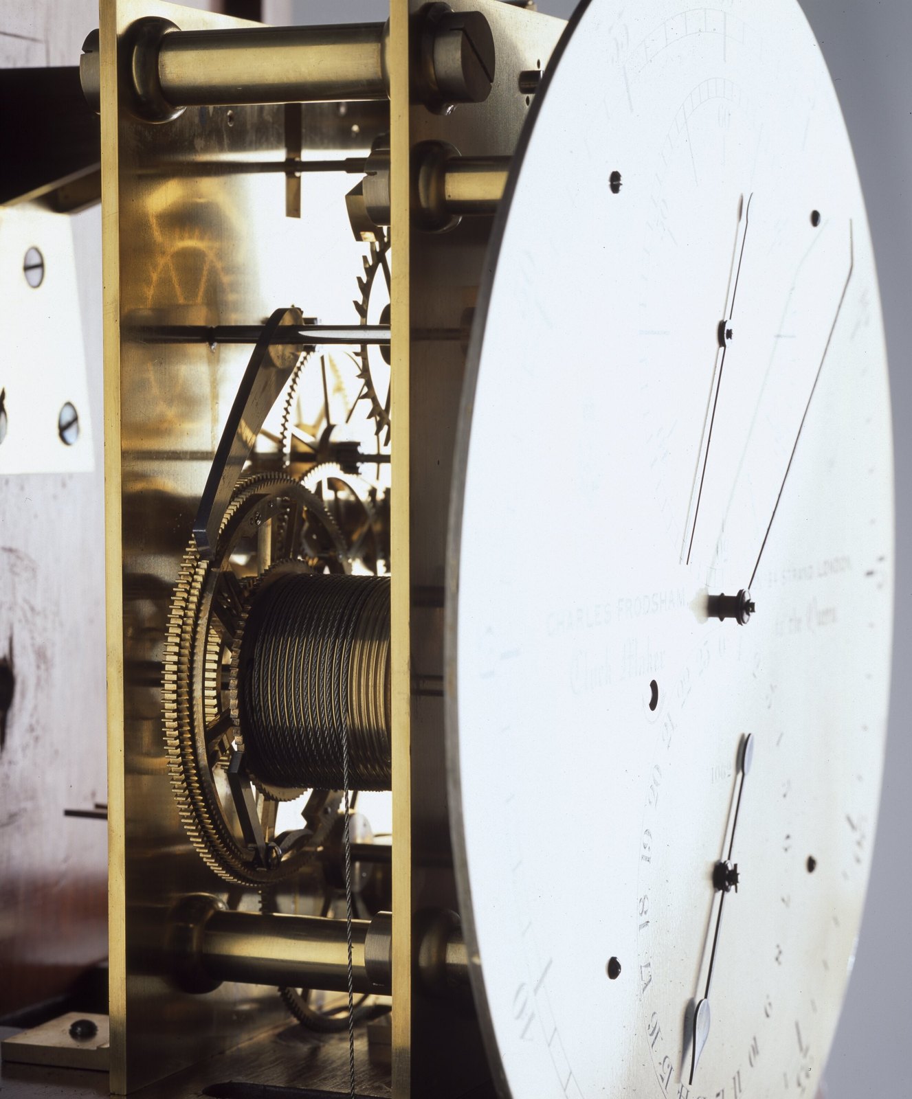 Regulator clock, Charles Frodsham, London, 1865 — museum object ST 46202