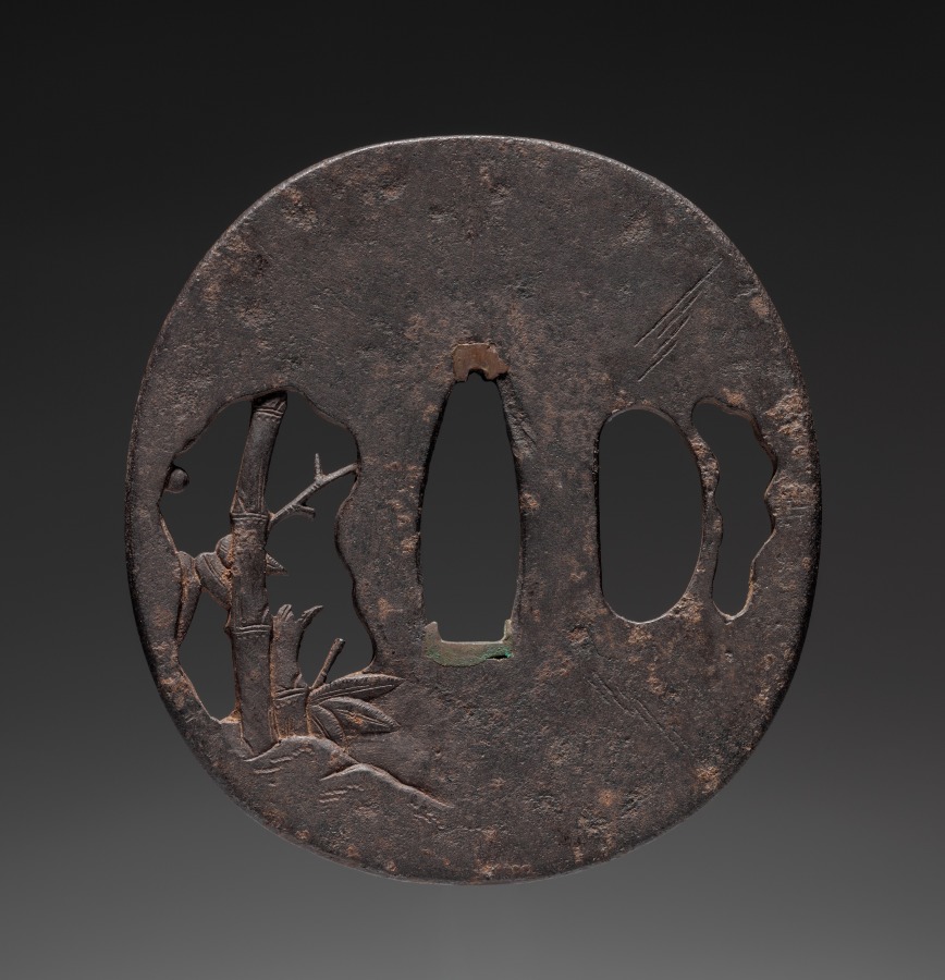 Additional museum view 2 of Sword Guard (accession 1919.446).