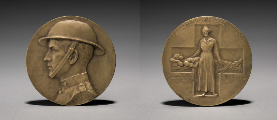 American Red Cross War Council Medal, 1920 (Cleveland Museum of Art 1921.1724)