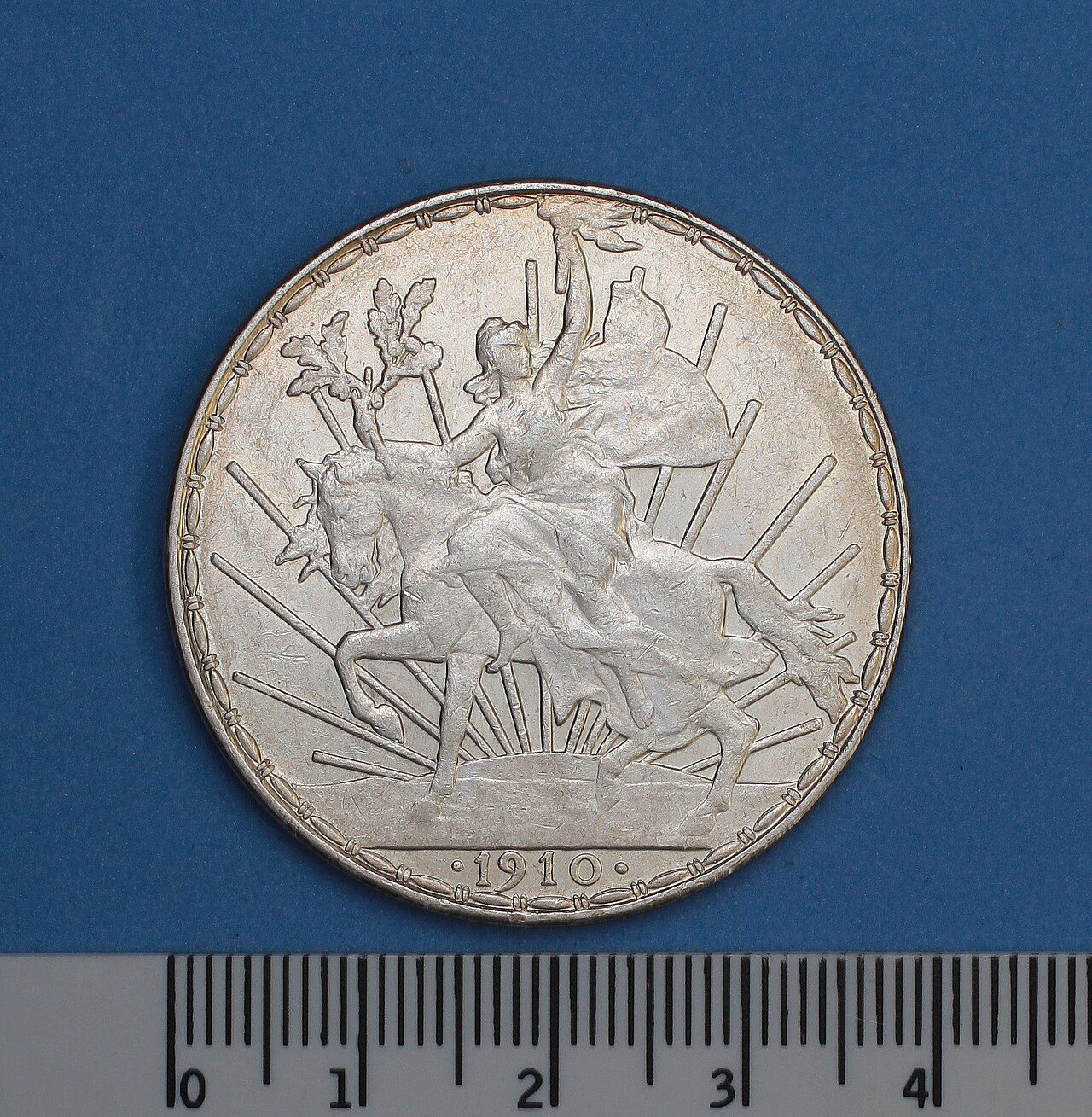 Mexican peso, caballito type