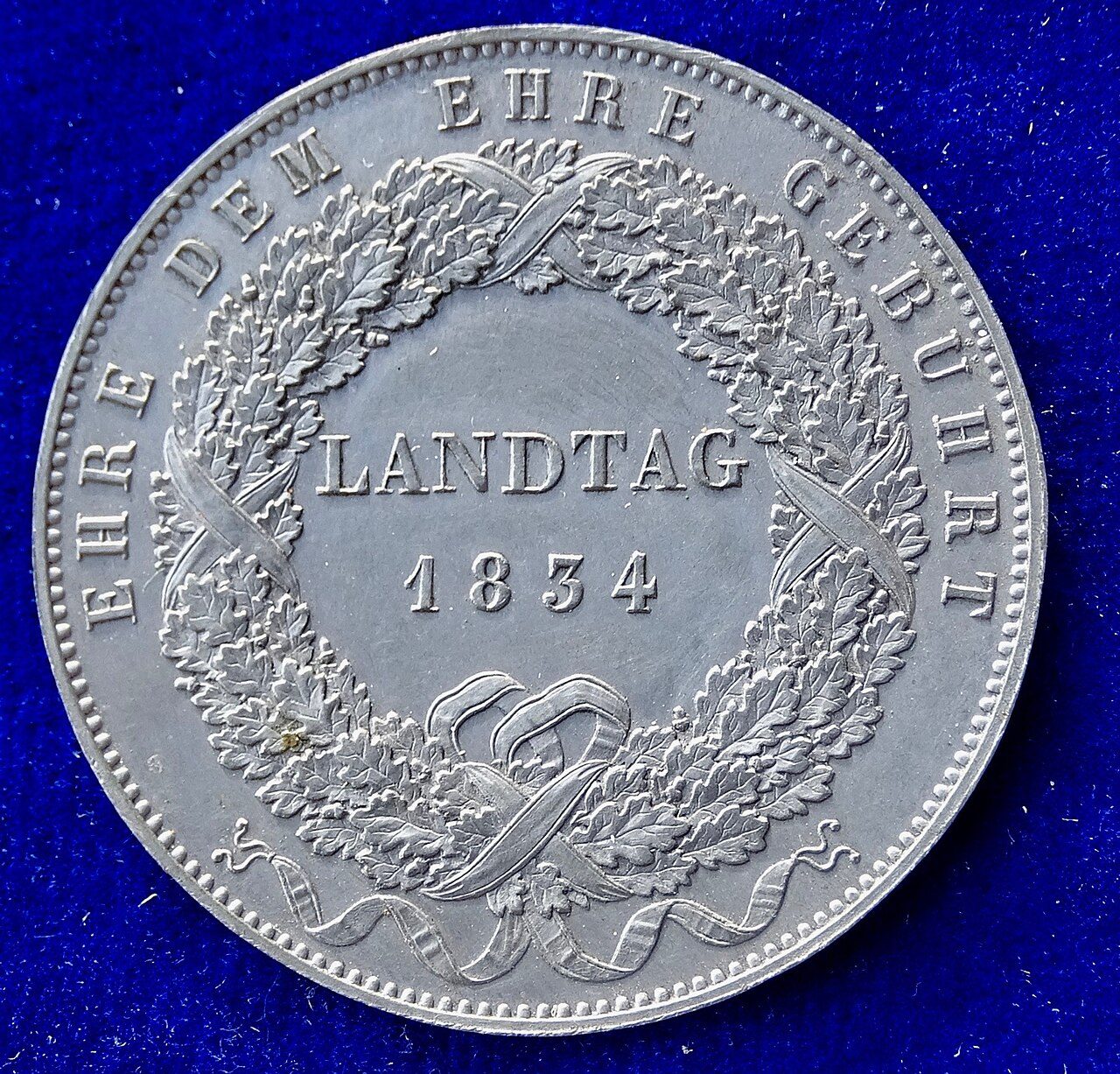Bavaria Thaler, Ludwig I