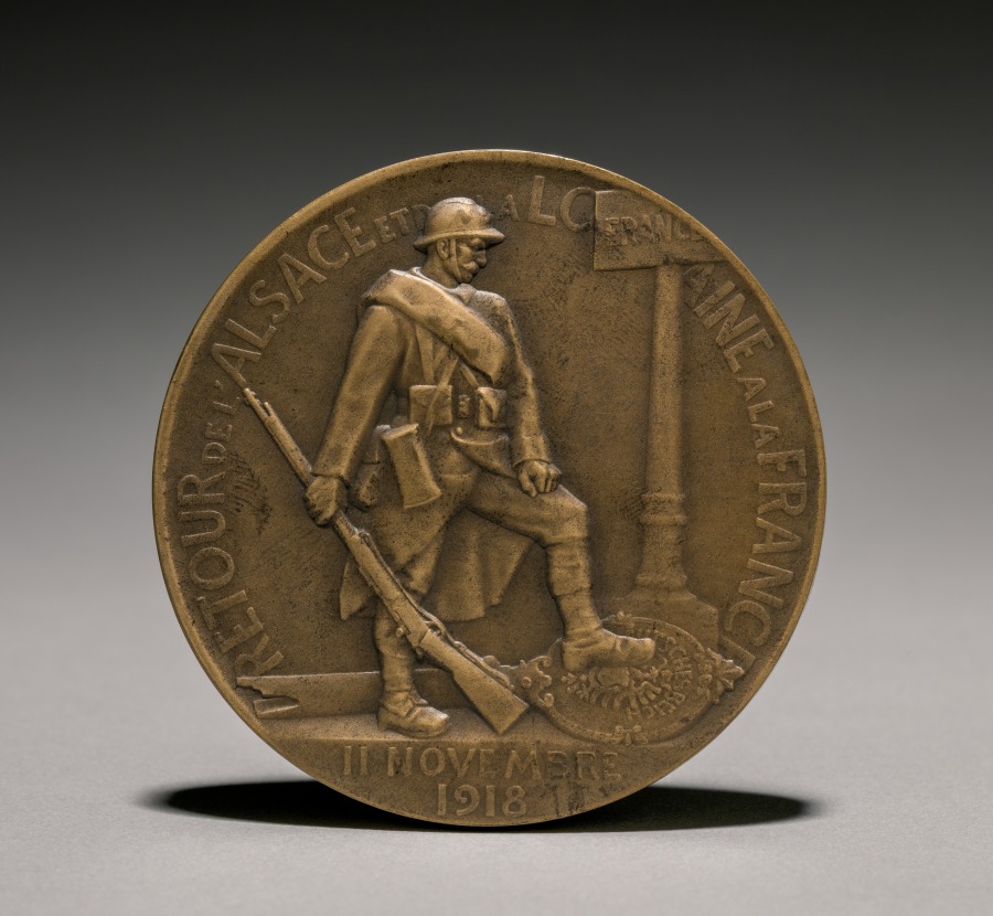 Medal (reverse), 1900s (Cleveland Museum of Art 1923.430.b)