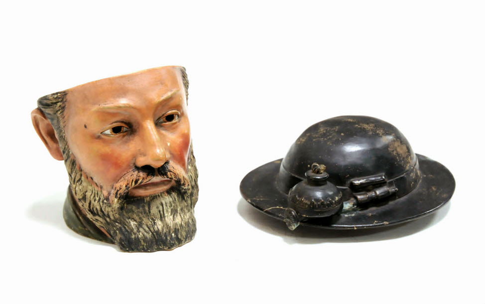 Head of a Miner as a Tobacco Box
