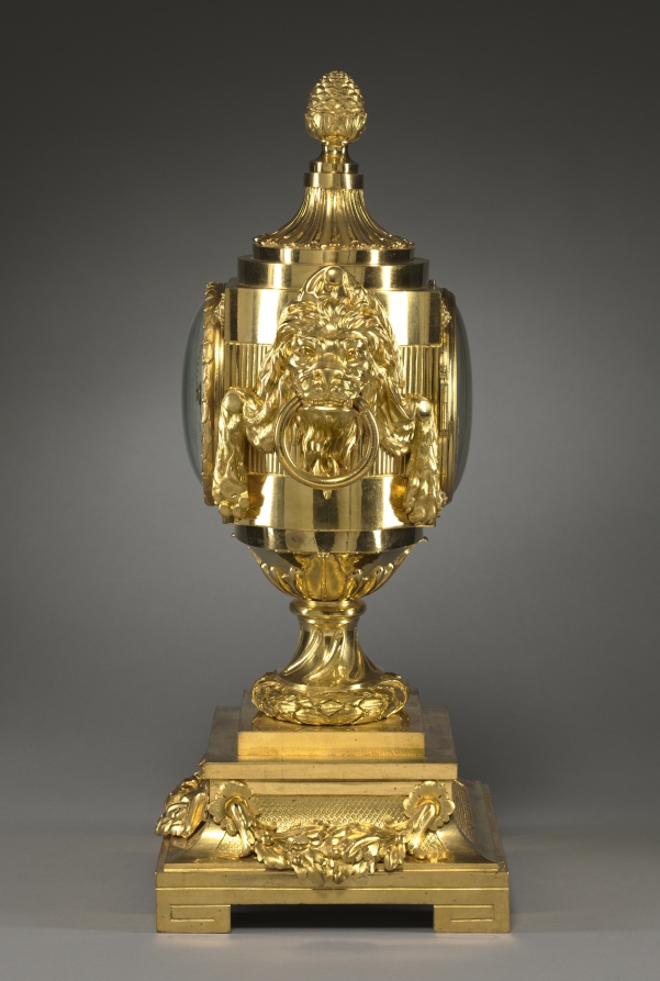 Additional museum view 4 of Clock (accession 1985.11).