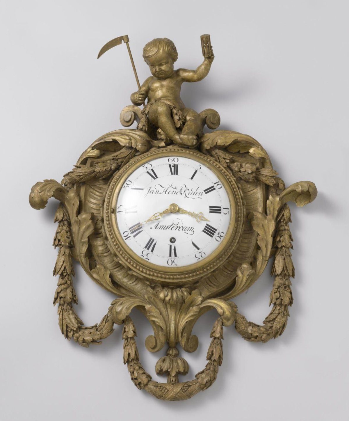 Cartel clock, c. 1792