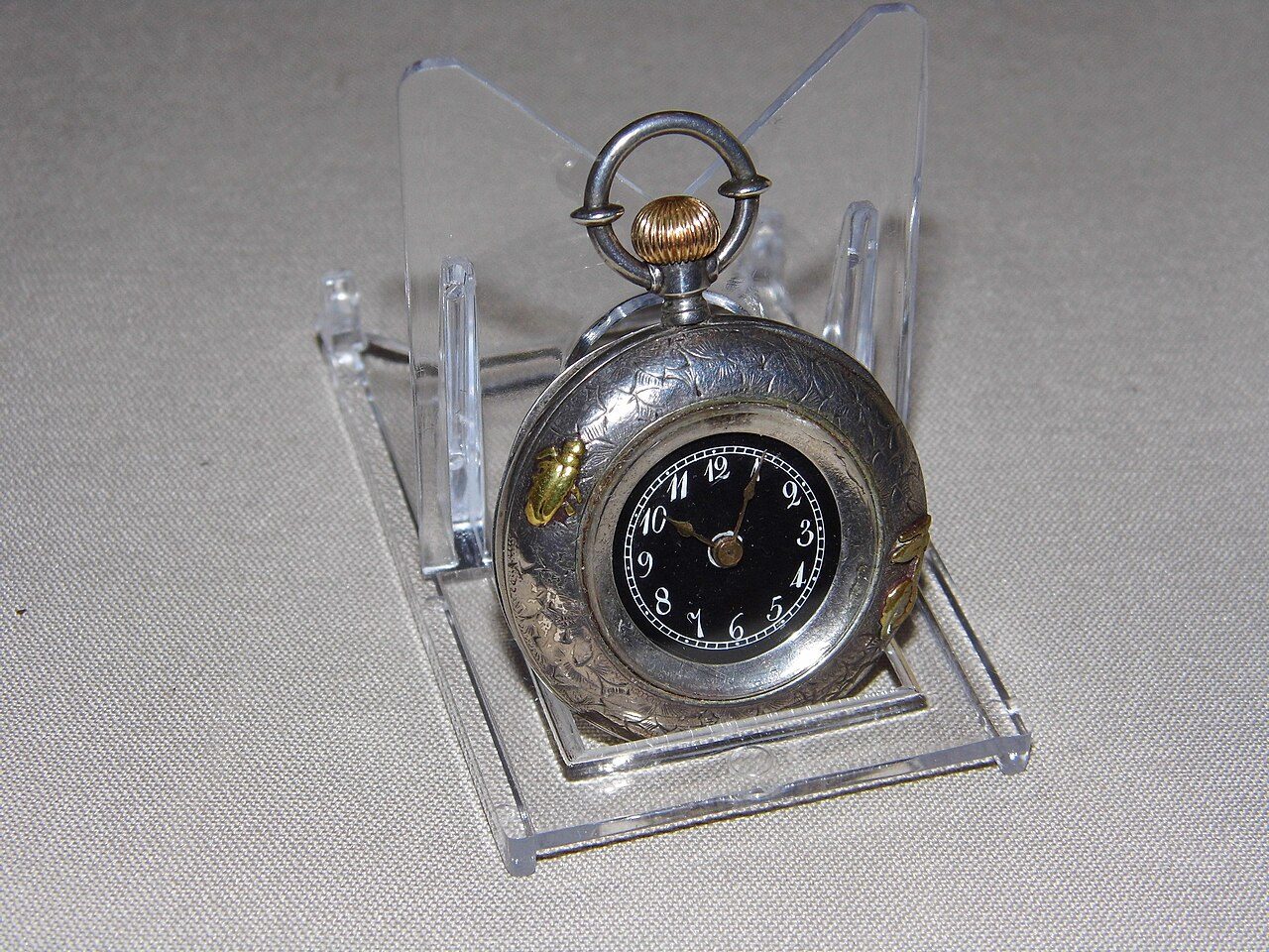 Railroad grade lever-set pocket watch