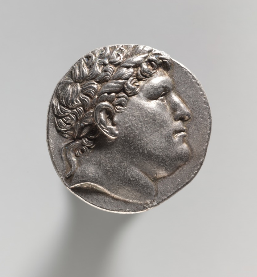 Tetradrachm: Head of Philetauros with Laureate Diadem (obverse), 262–241 BCE (Cleveland Museum of Art 1999.317.a)