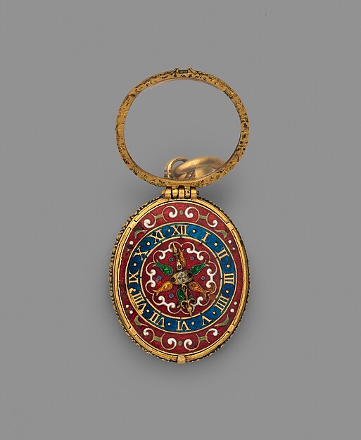Additional museum view 3 of Watch in the form of a Lesser George (accession 17.190.1475).