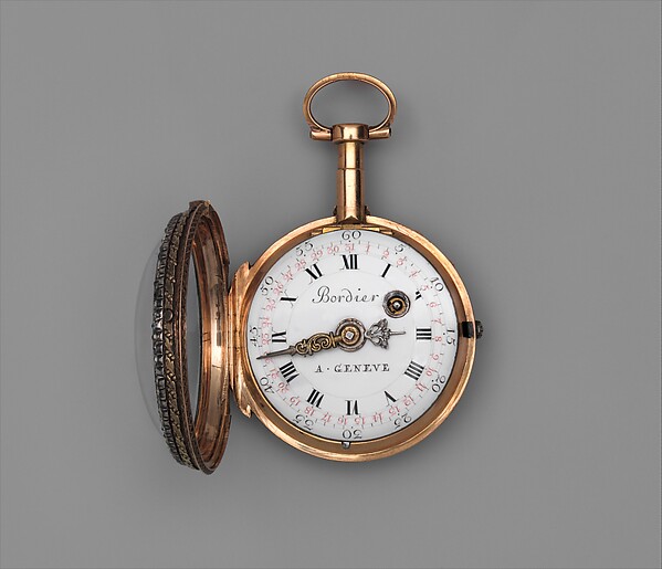 Additional museum view 2 of Watch with calendar (accession 89.2.83).
