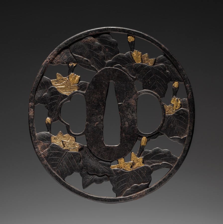 Additional museum view 2 of Sword Guard (accession 1919.407).