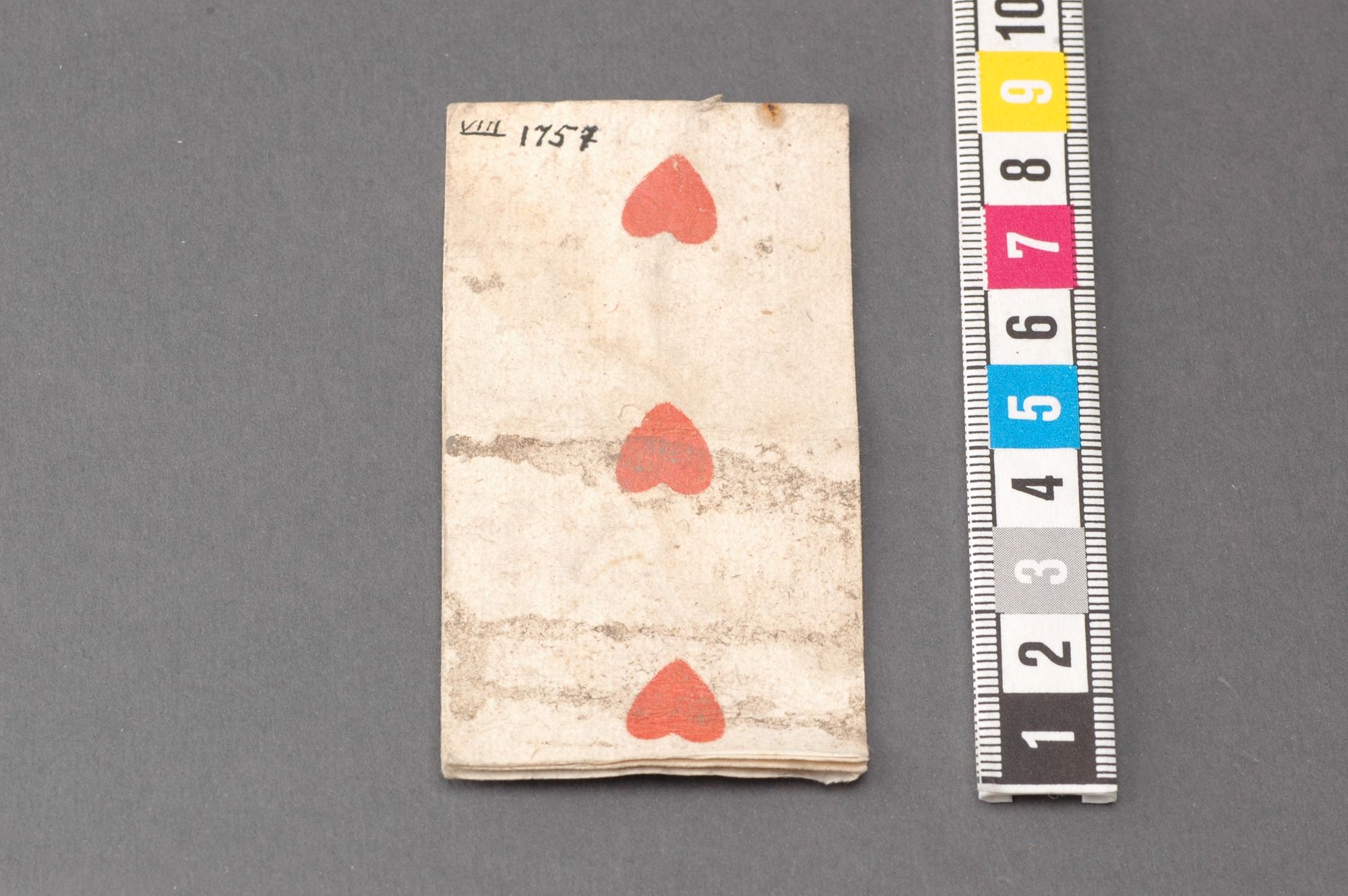 Paper playing card