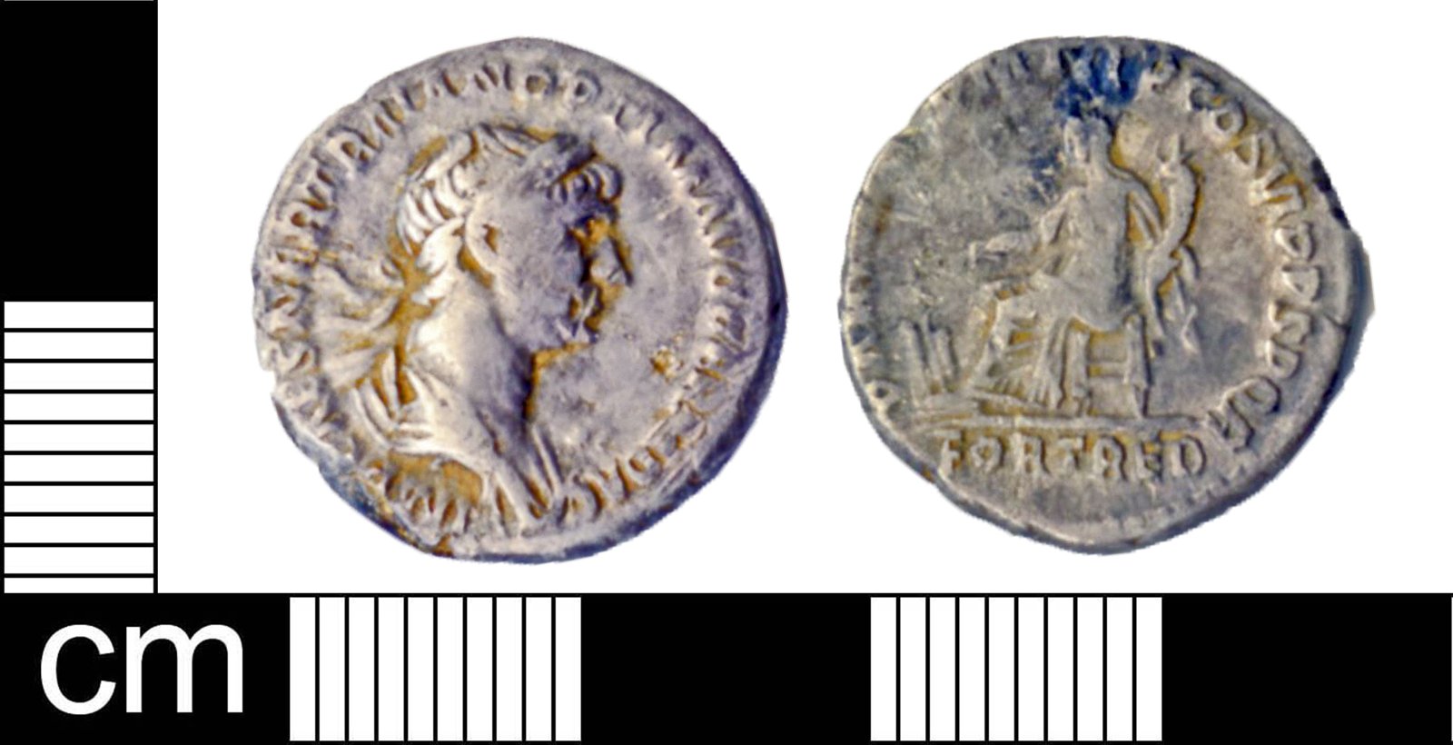 Roman Empire — Trajan — Silver Denarius