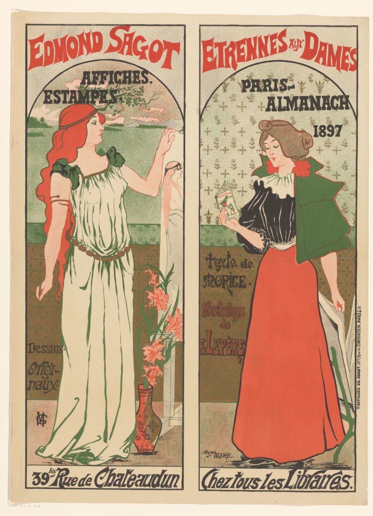 Edmond Sagot etrennes aux dames