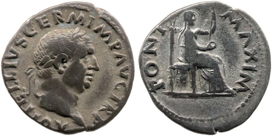 RIC I (second edition) Vitellius 107