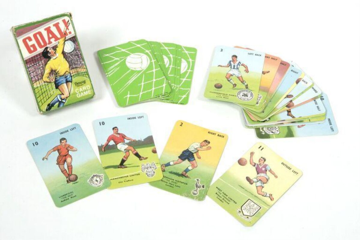 Card game — Goal, The Soccer Card Game, England, 1965-1970