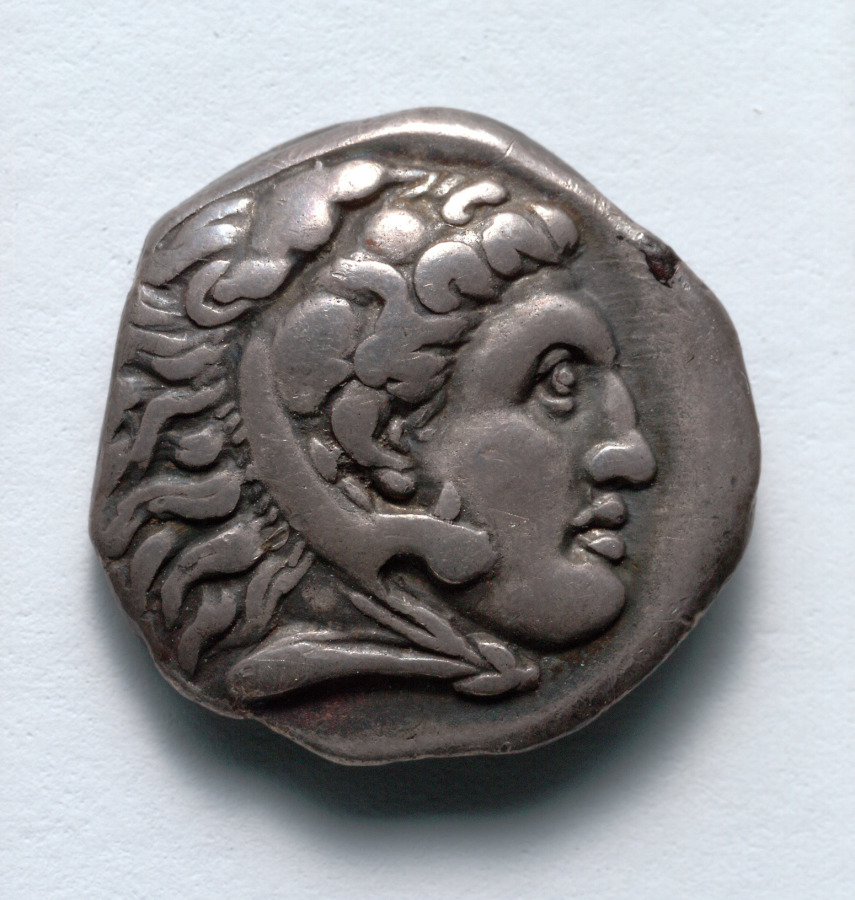 Drachm: Head of Herakles (obverse), 387–300 BCE (Cleveland Museum of Art 1917.993.a)