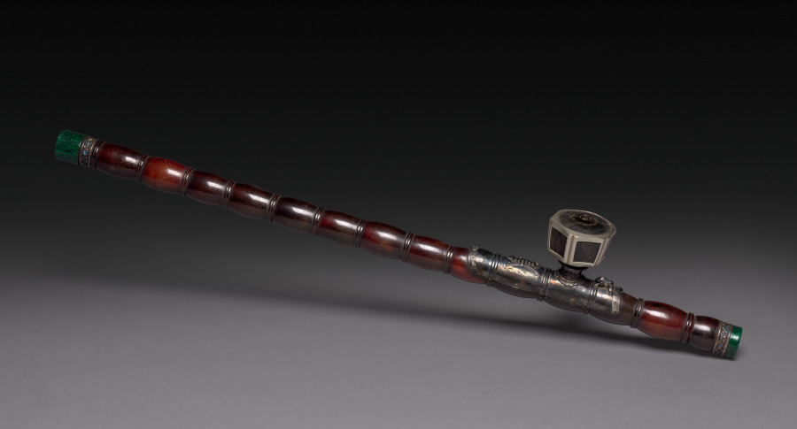 Opium Pipe, China, Qing dynasty (1644-1911), 1800s (1947.586)