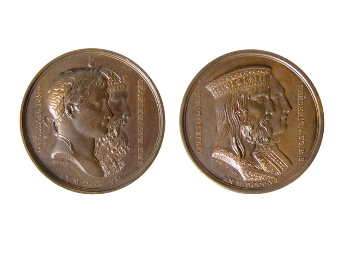 Allegorical medal for the victory over Prussia, 1806