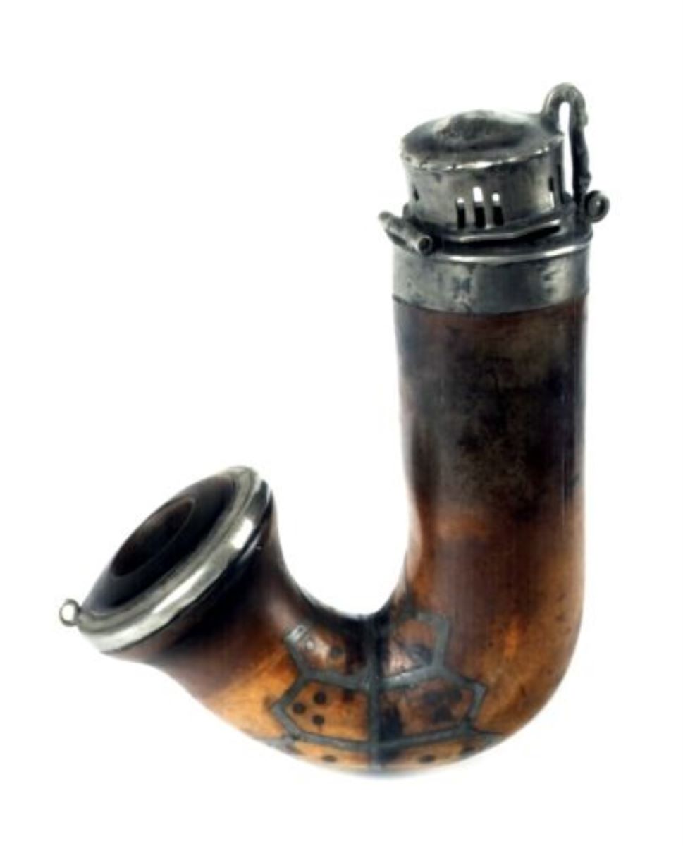 Pipe donated by Kossuth Lajos to Csernovits Péter, 1866