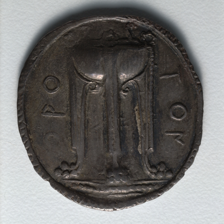 Stater: Tripod (obverse), c. 530–510 BCE (Cleveland Museum of Art 1916.985.a)