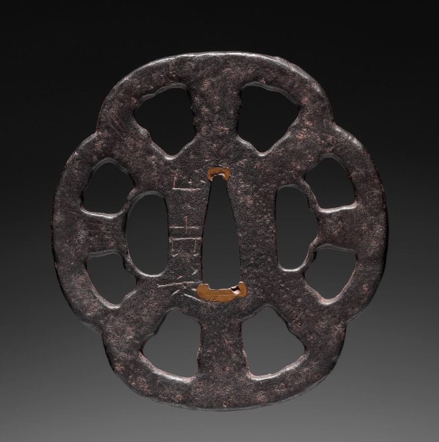 Additional museum view 2 of Sword Guard (accession 1919.271).