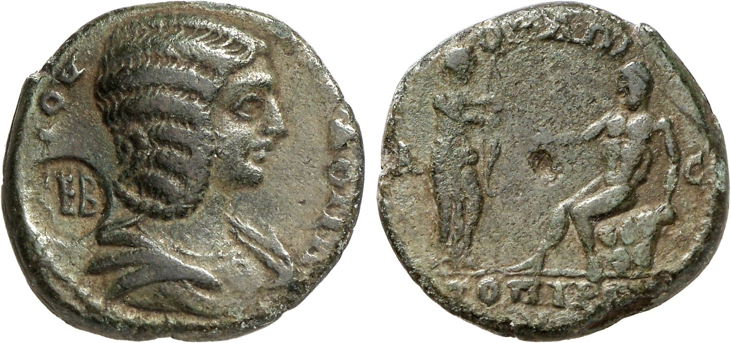 Topeiros, Iulia Domna, 4 unit — Nude (CN type 12007)