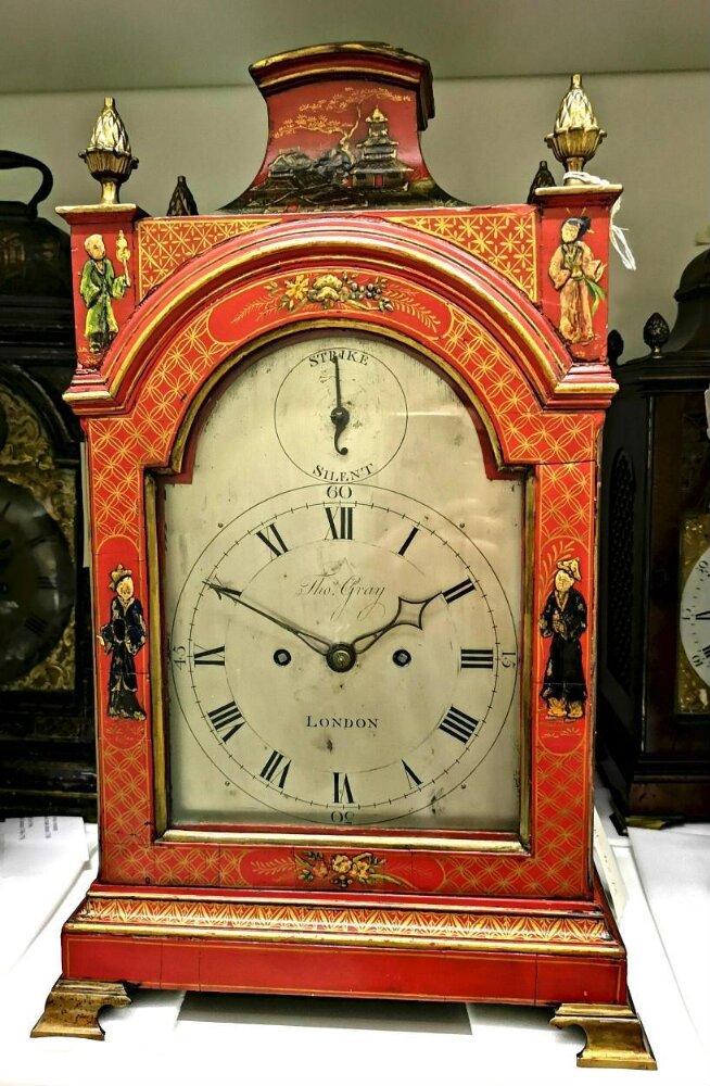 Bracket clock, Gray, Thomas, London, ca. 1750