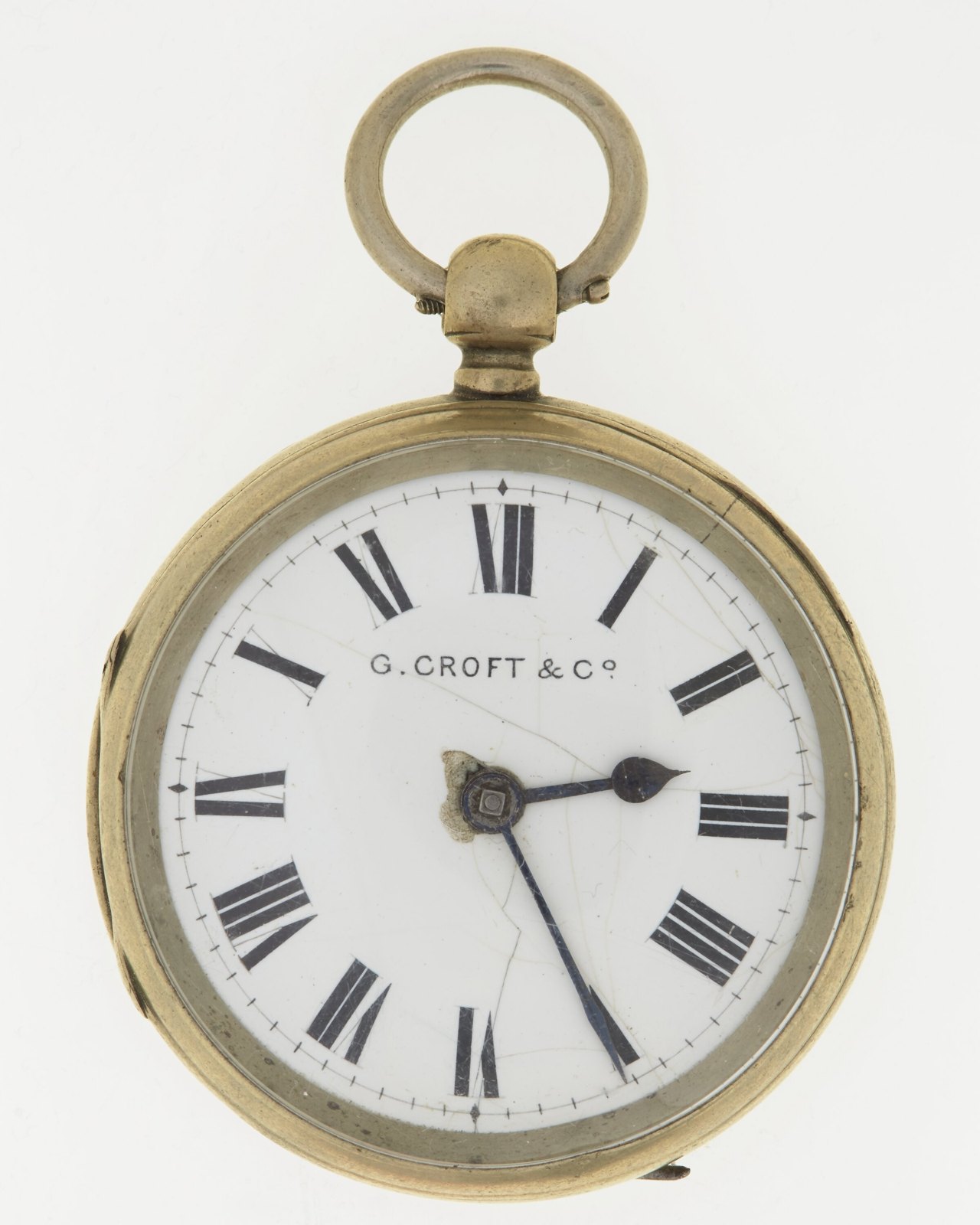 Pocket watch, G. Croft & Co, Coventry, 1880 — museum object ST 28868