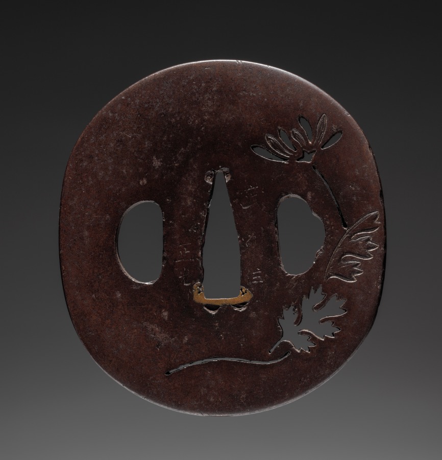 Sword Guard (Tsuba), early 1800s (Cleveland Museum of Art 1919.445)