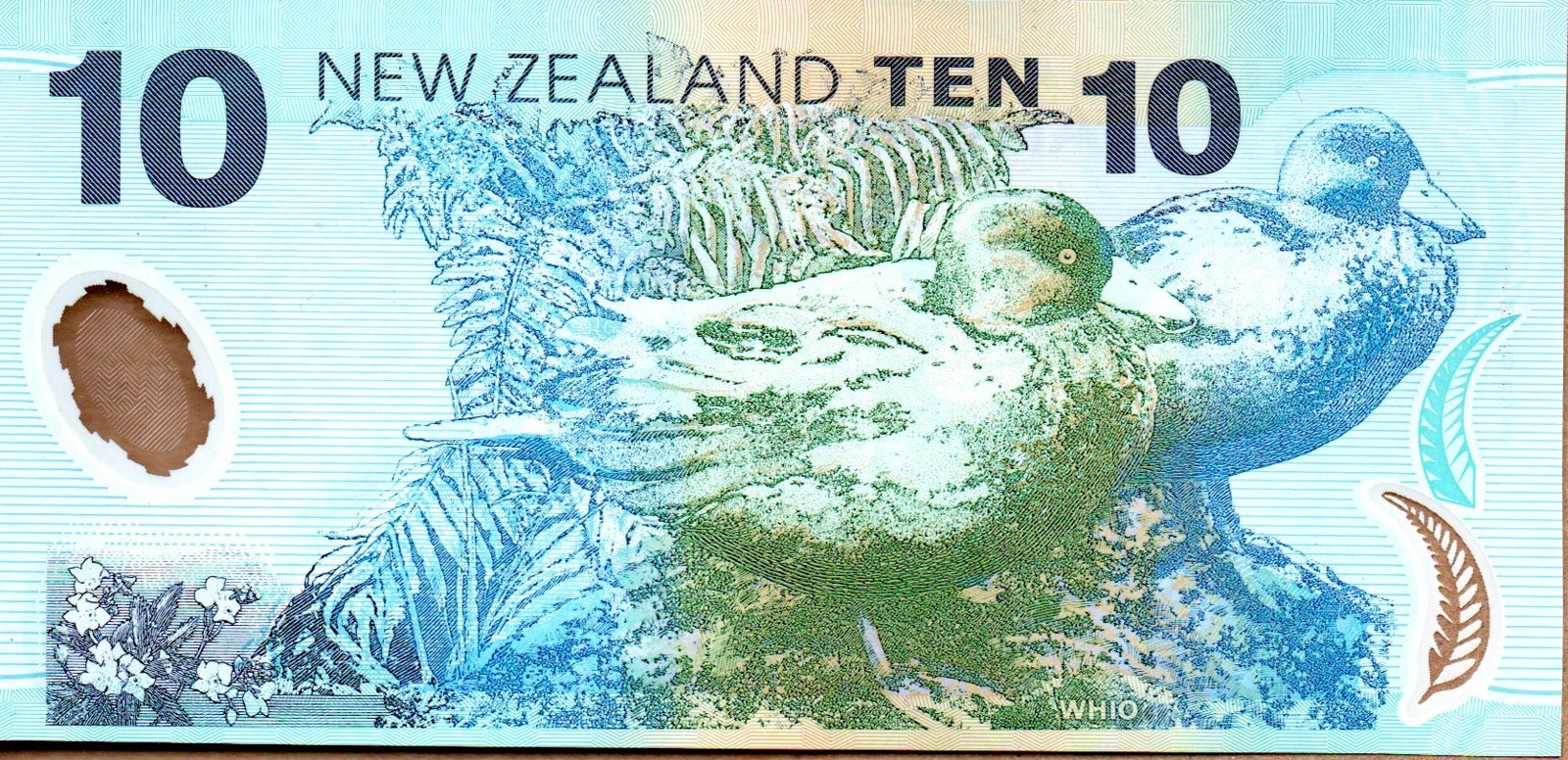 Reverse of 10 Dollars (1999–2013), Pick 186