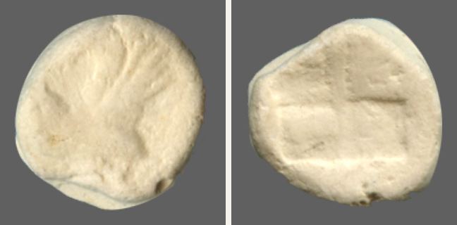 Selymbria, Obol — Quadripartite incuse square (CN type 314)
