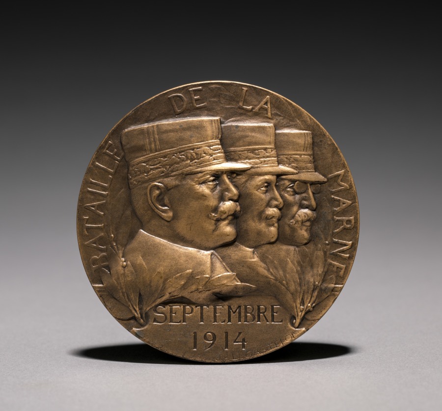Medal (obverse), 1914 (Cleveland Museum of Art 1919.89.a)