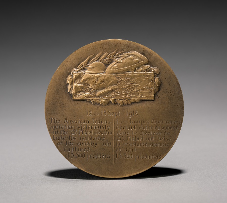 Medal (reverse), 1900s (Cleveland Museum of Art 1922.162.b)