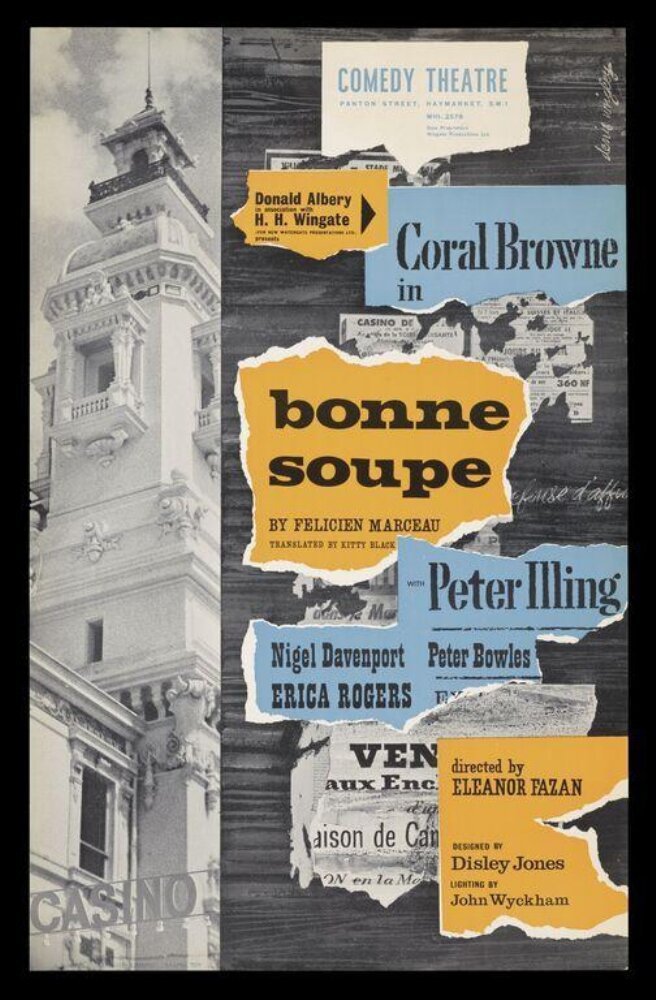 Poster — Bonne Soupe, A. E. King & Jackson Ltd., London, 1961