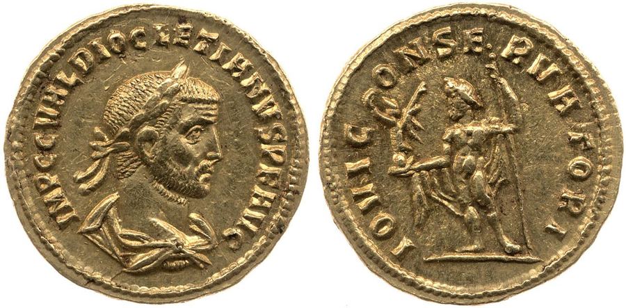 RIC V Diocletian 295